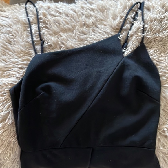 Lush Asymmetrical Bodycon Dress - Picture 4 of 9